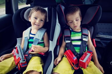 seguridad de los niños en carretera